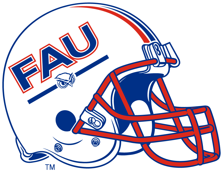 Florida Atlantic Owls 2001-2004 Helmet diy iron on heat transfer